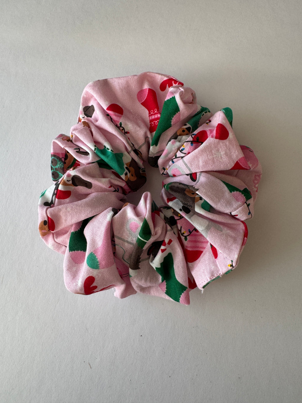 Bear-y Merry Christmas Scrunchie