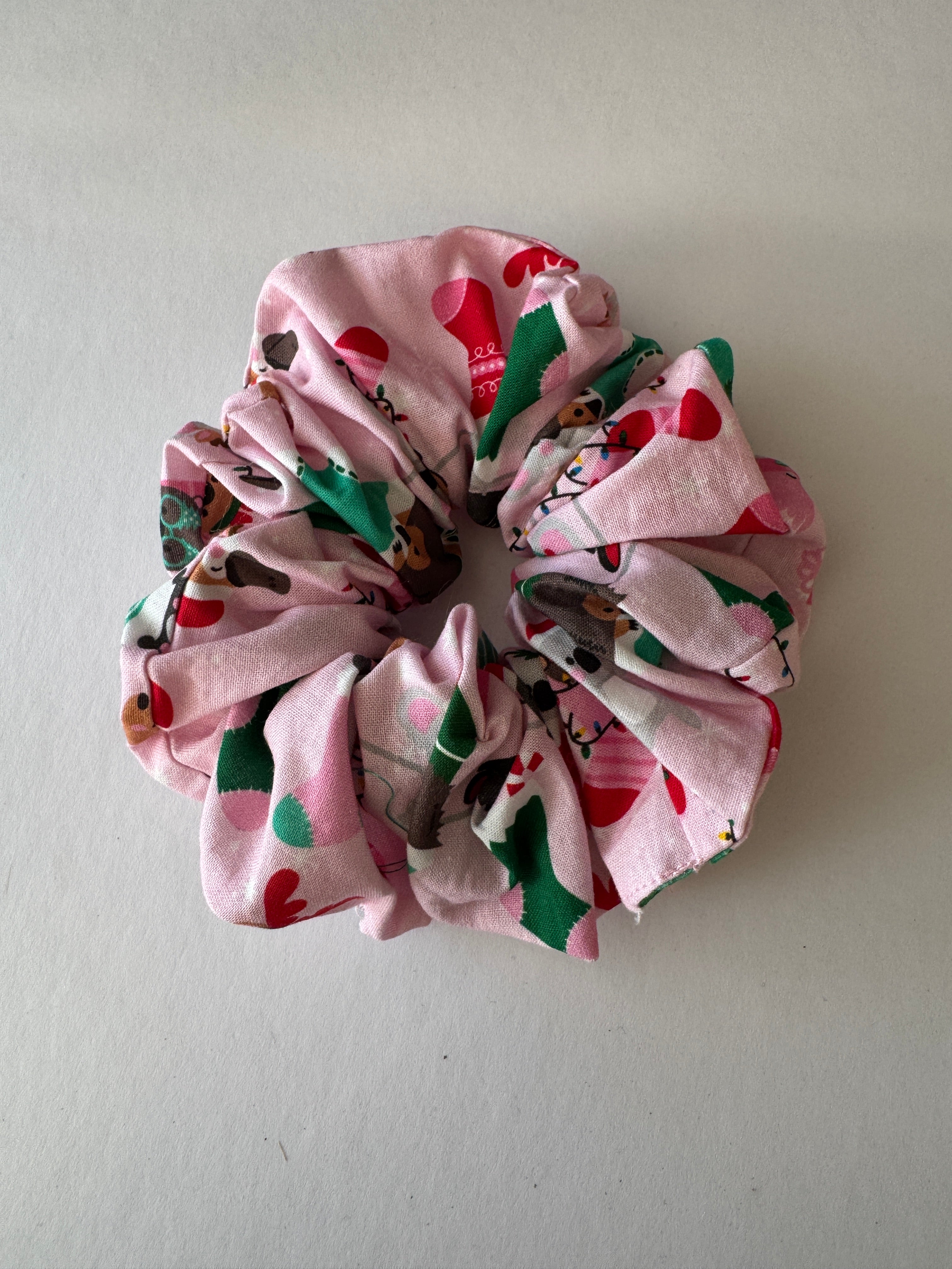 Bear-y Merry Christmas Scrunchie