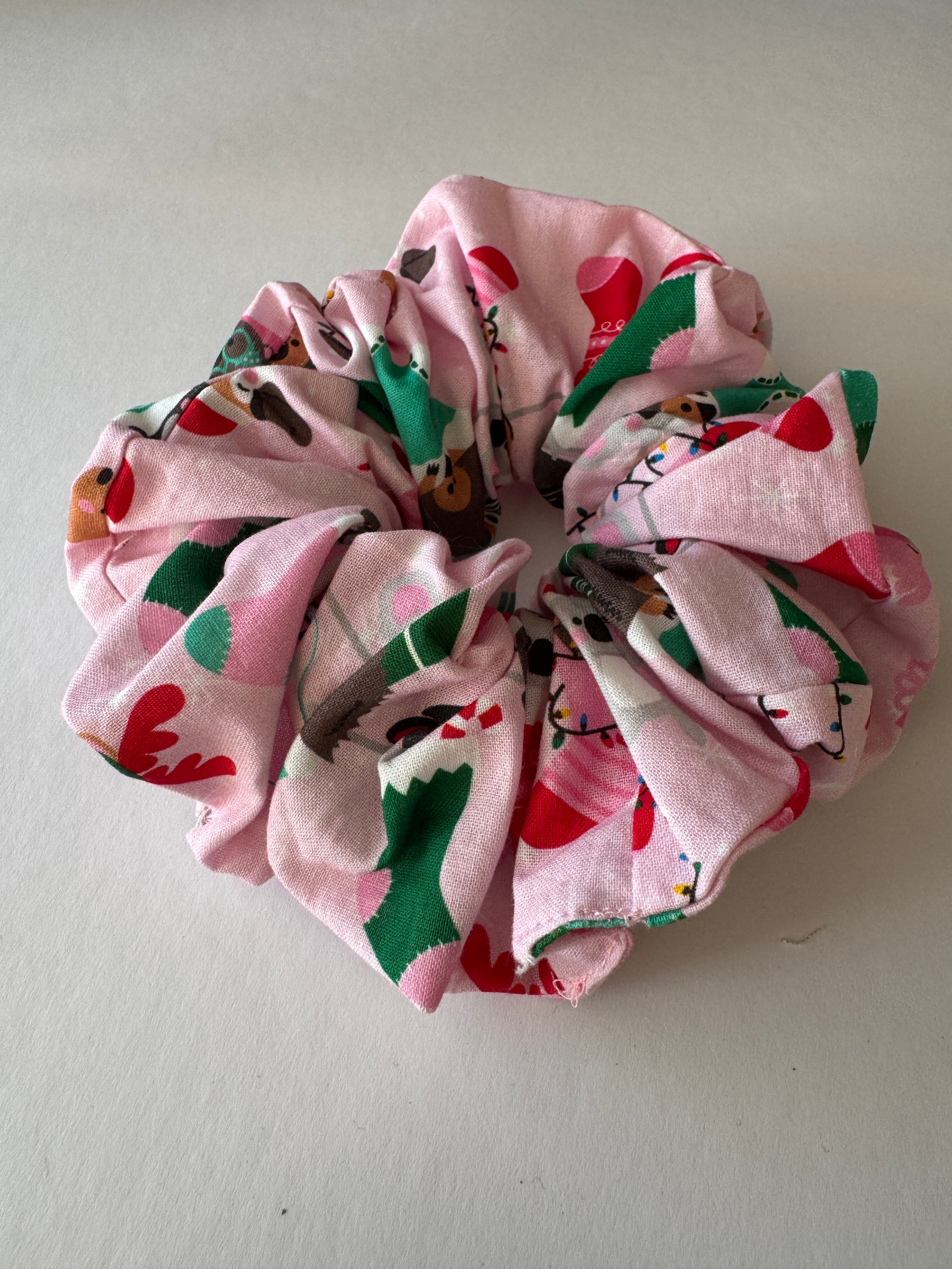 Bear-y Merry Christmas Scrunchie