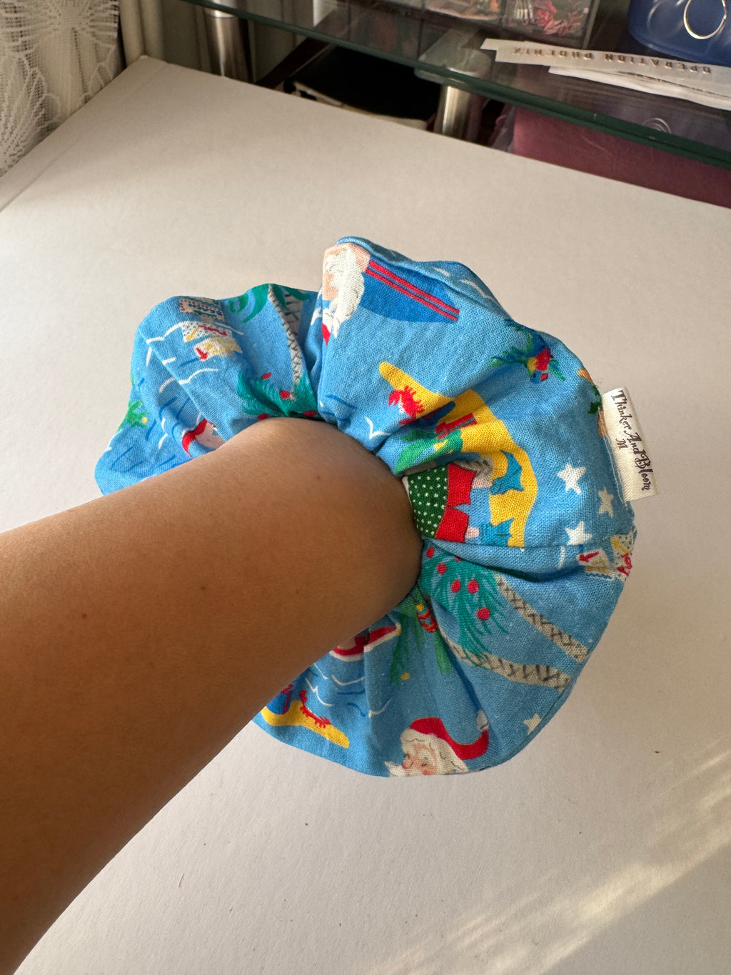 Jolly Holly Christmas Scrunchie