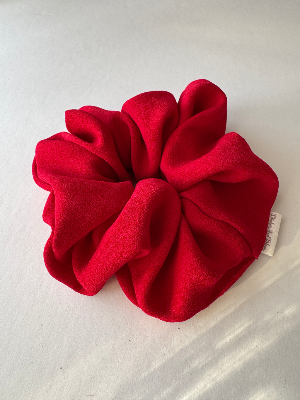 Crimson Flame Scrunchie