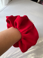 Crimson Flame Scrunchie