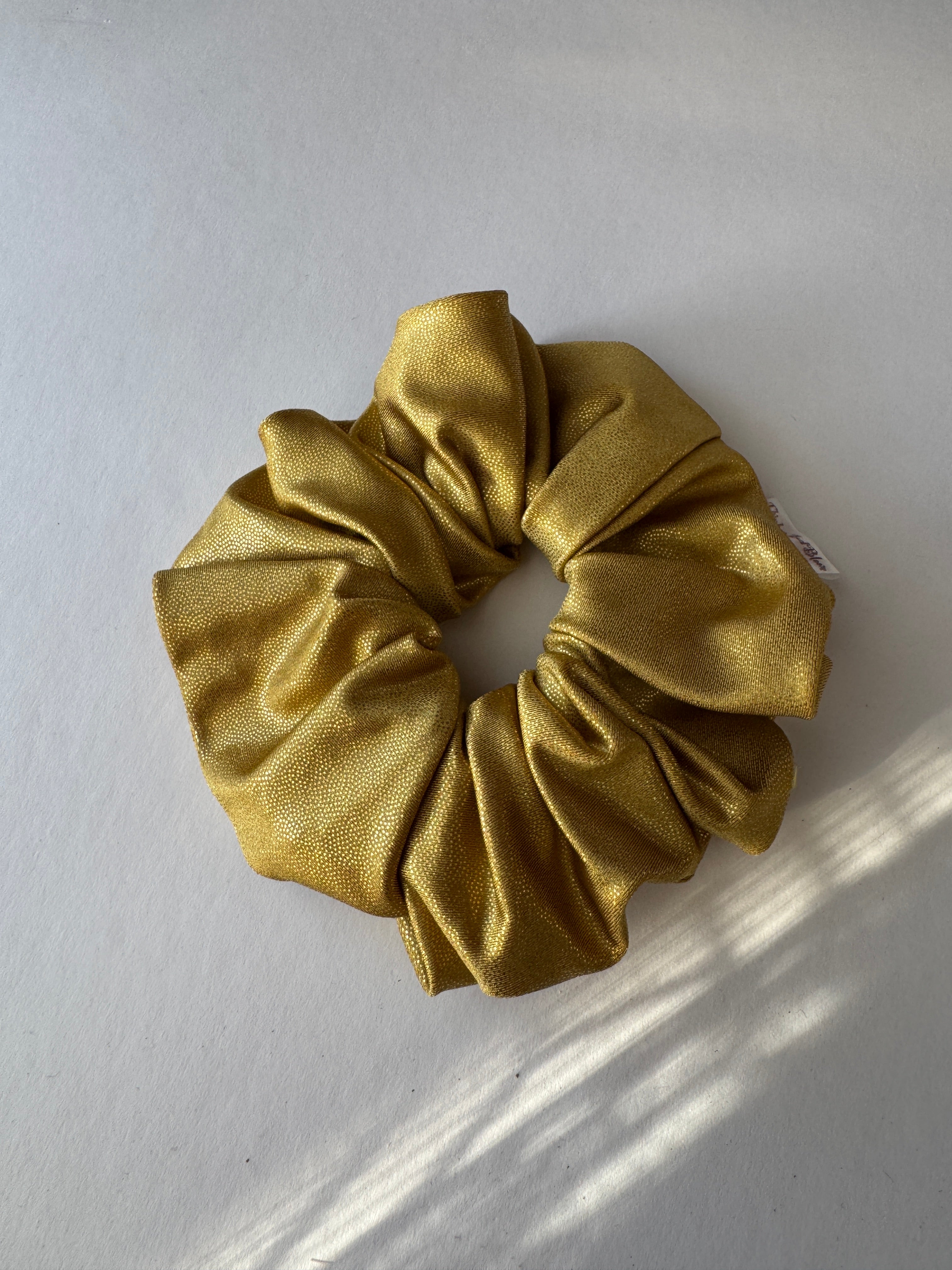 Gilded Bloom Scrunchie
