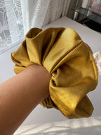 Gilded Bloom Scrunchie