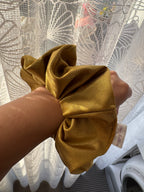 Gilded Bloom Scrunchie