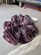 Cosmic Plum Scrunchie