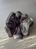 Cosmic Plum Scrunchie