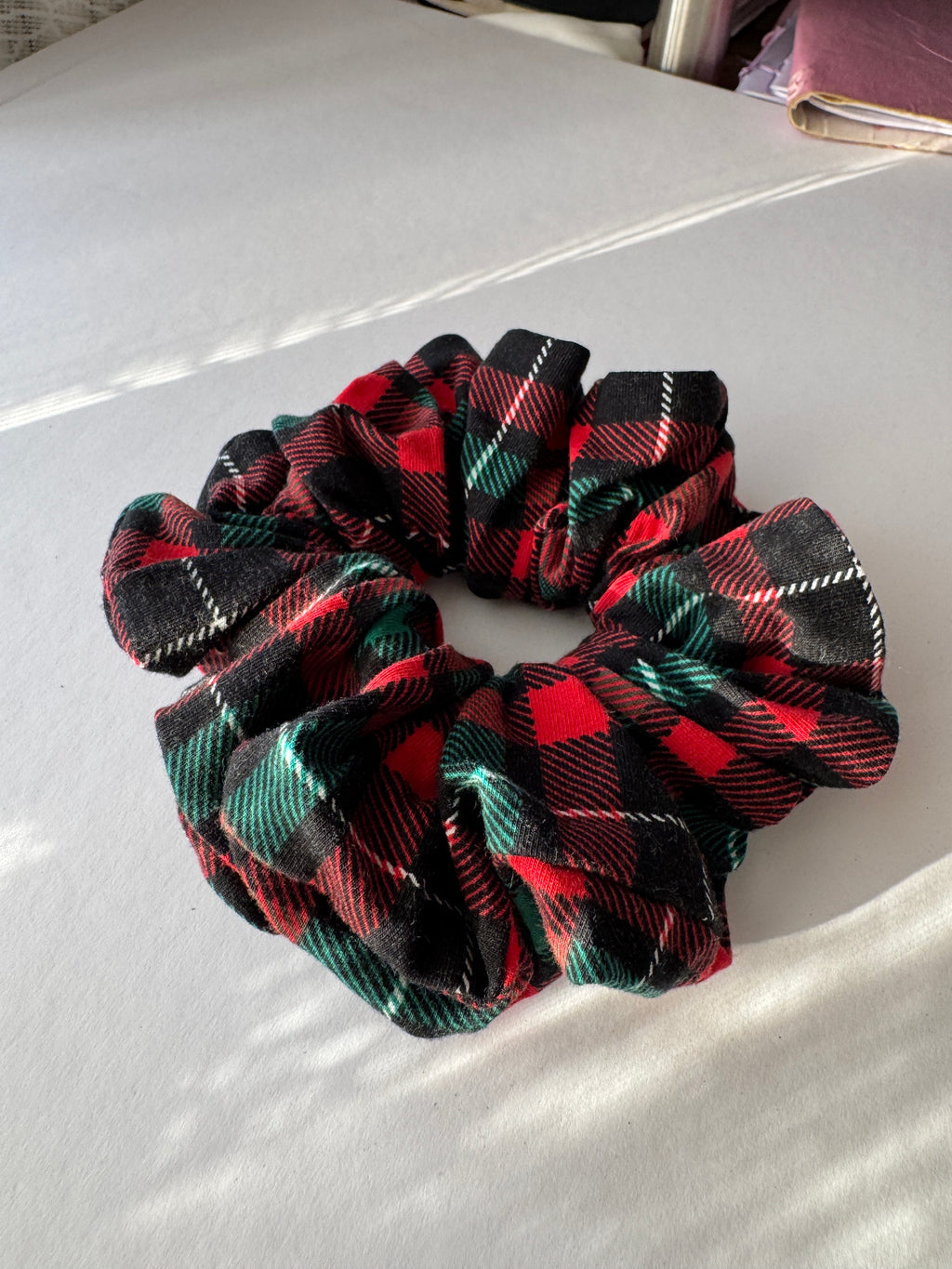 Timeless Tartan Scrunchie