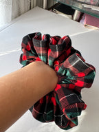 Timeless Tartan Scrunchie