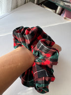 Timeless Tartan Scrunchie