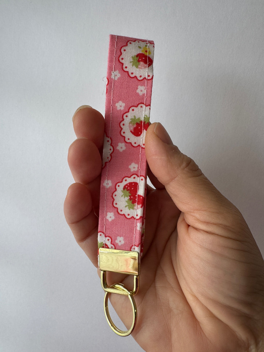 Berry Cute Wristlet Keychain
