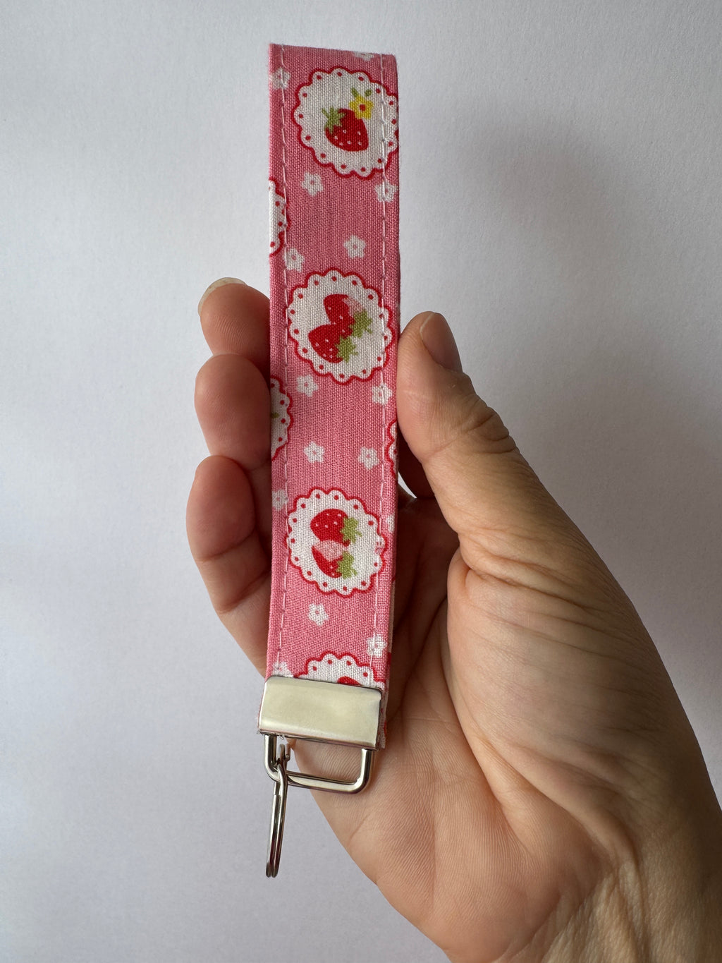 Berry Cute Wristlet Keychain