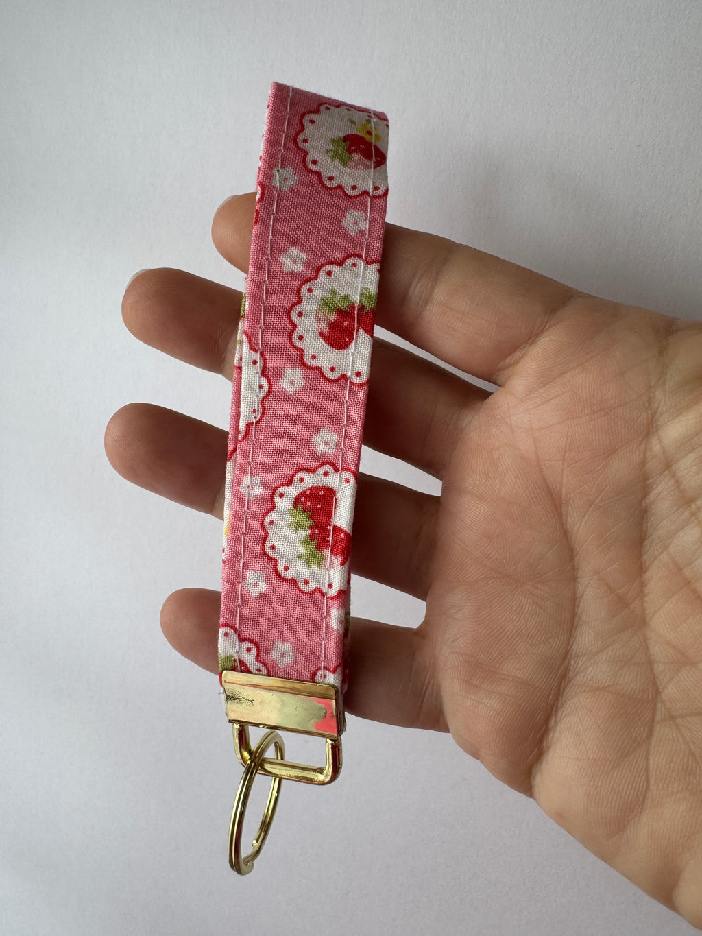 Berry Cute Wristlet Keychain
