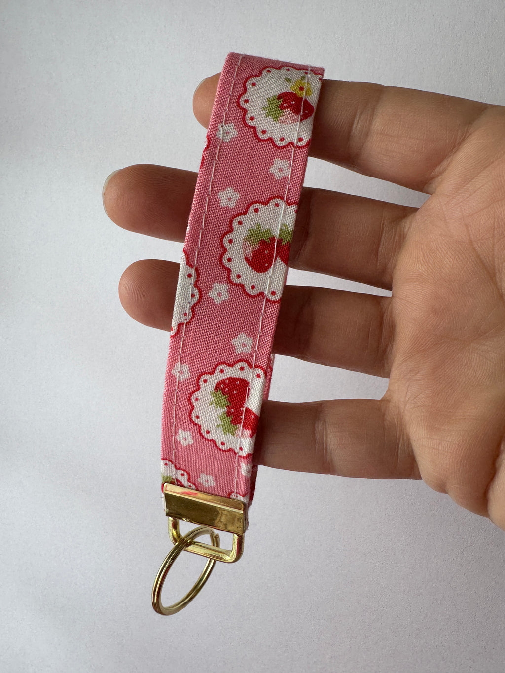 Berry Cute Wristlet Keychain