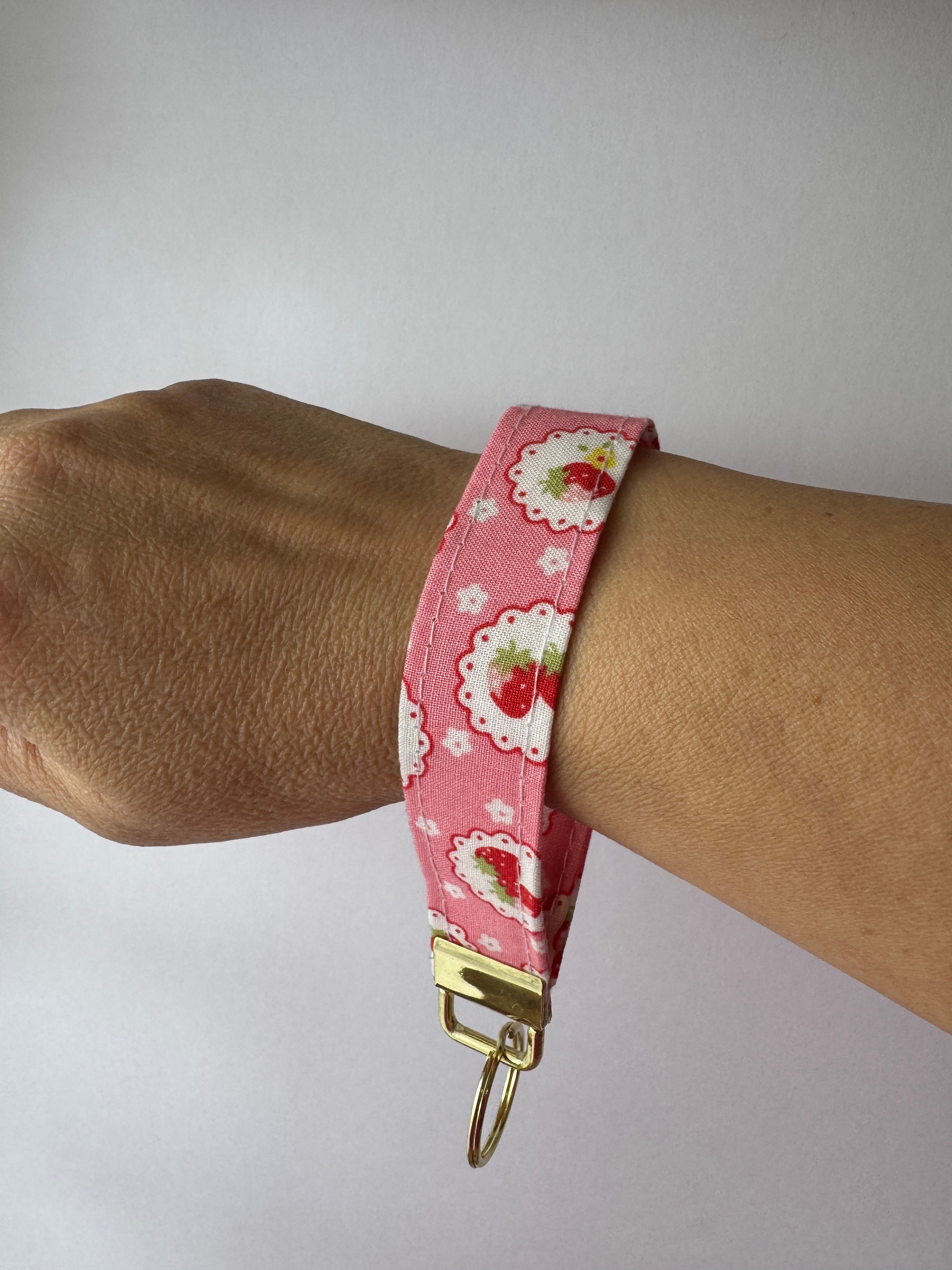 Berry Cute Wristlet Keychain