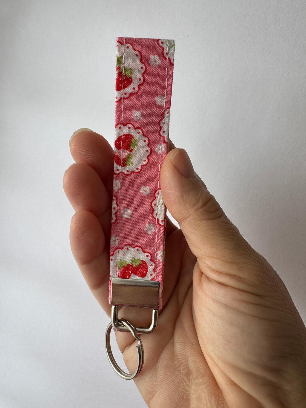 Berry Cute Wristlet Keychain
