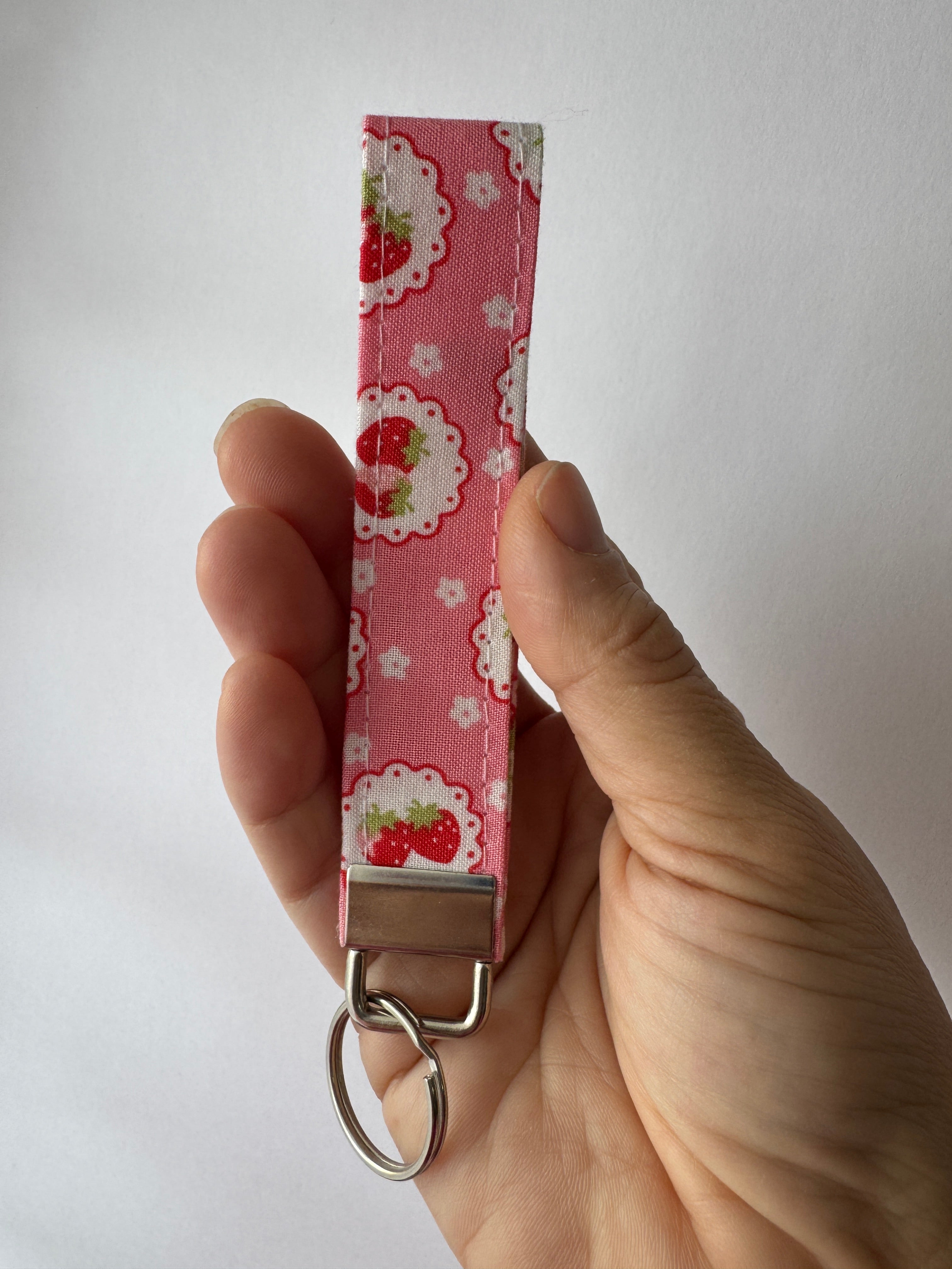 Berry Cute Wristlet Keychain