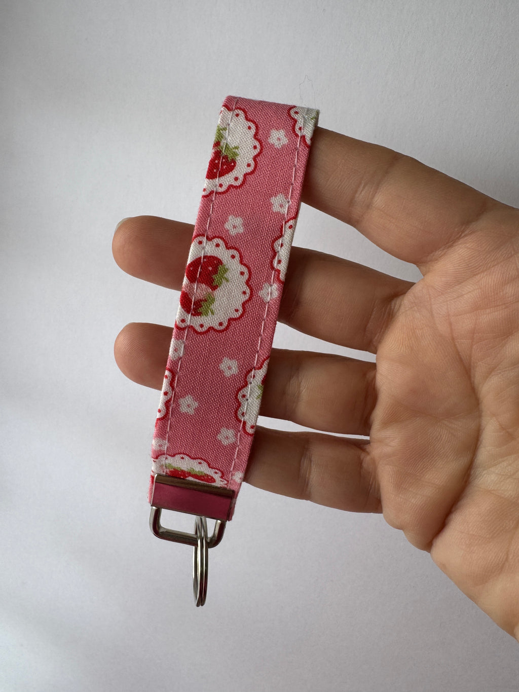 Berry Cute Wristlet Keychain