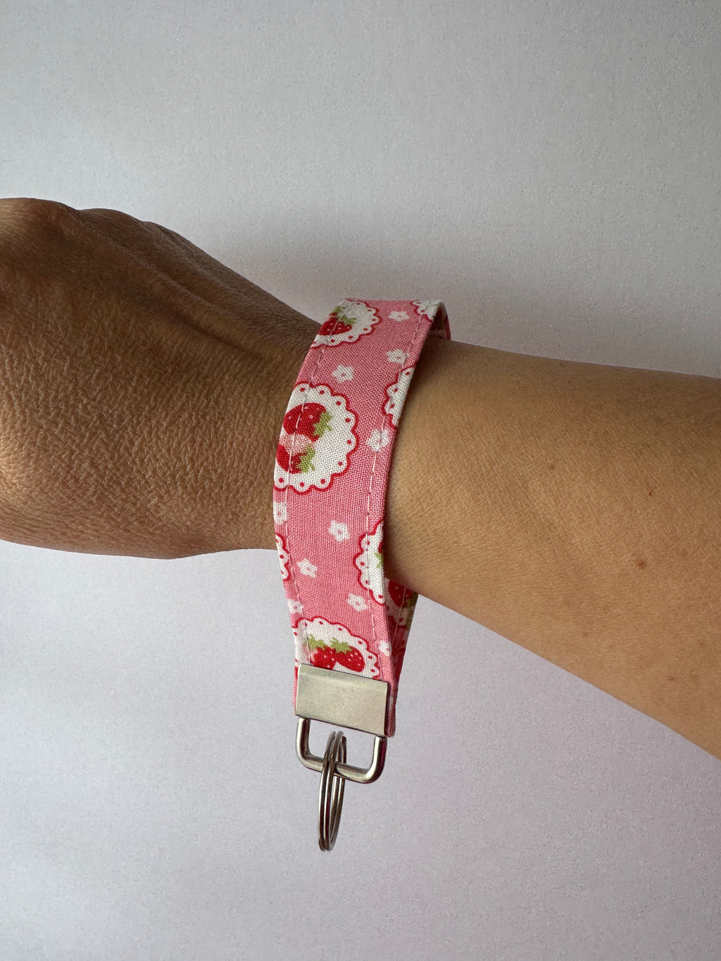 Berry Cute Wristlet Keychain
