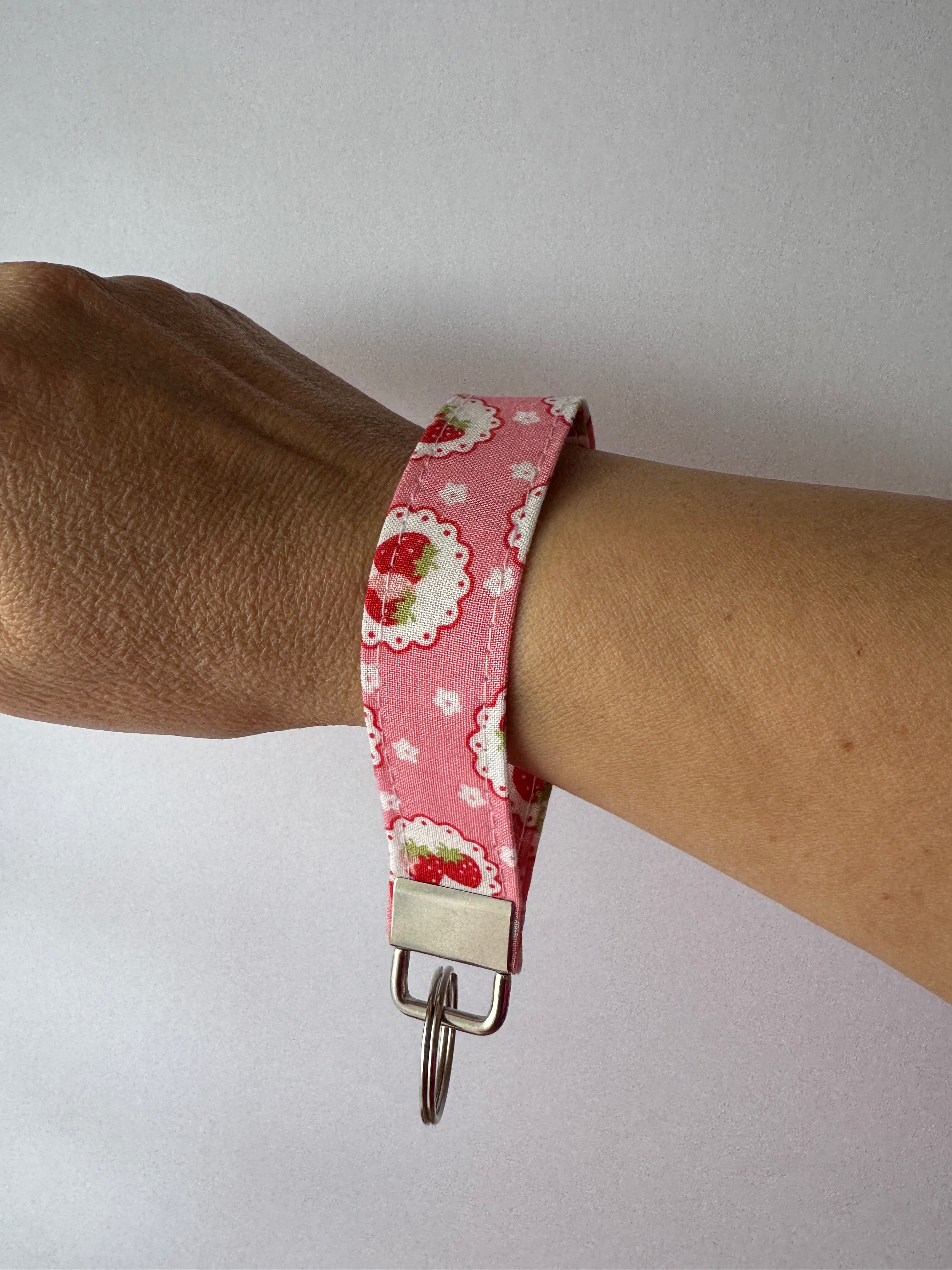 Berry Cute Wristlet Keychain