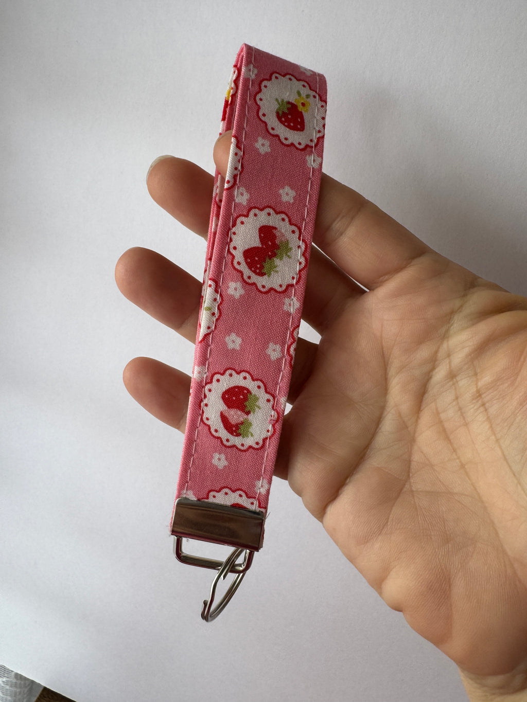 Berry Cute Wristlet Keychain