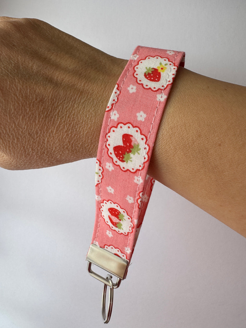 Berry Cute Wristlet Keychain
