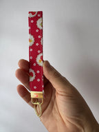Strawberry Jam Wristlet Keychain