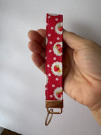 Strawberry Jam Wristlet Keychain