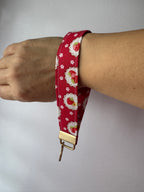 Strawberry Jam Wristlet Keychain