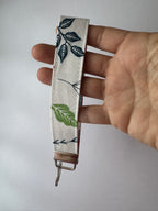 Butterfly Kisses – Handmade Fabric Wristlet Keychain