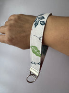 Butterfly Kisses – Handmade Fabric Wristlet Keychain