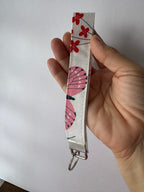 Butterfly Kisses – Handmade Fabric Wristlet Keychain