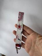 Butterfly Kisses – Handmade Fabric Wristlet Keychain