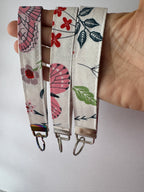 Butterfly Kisses – Handmade Fabric Wristlet Keychain