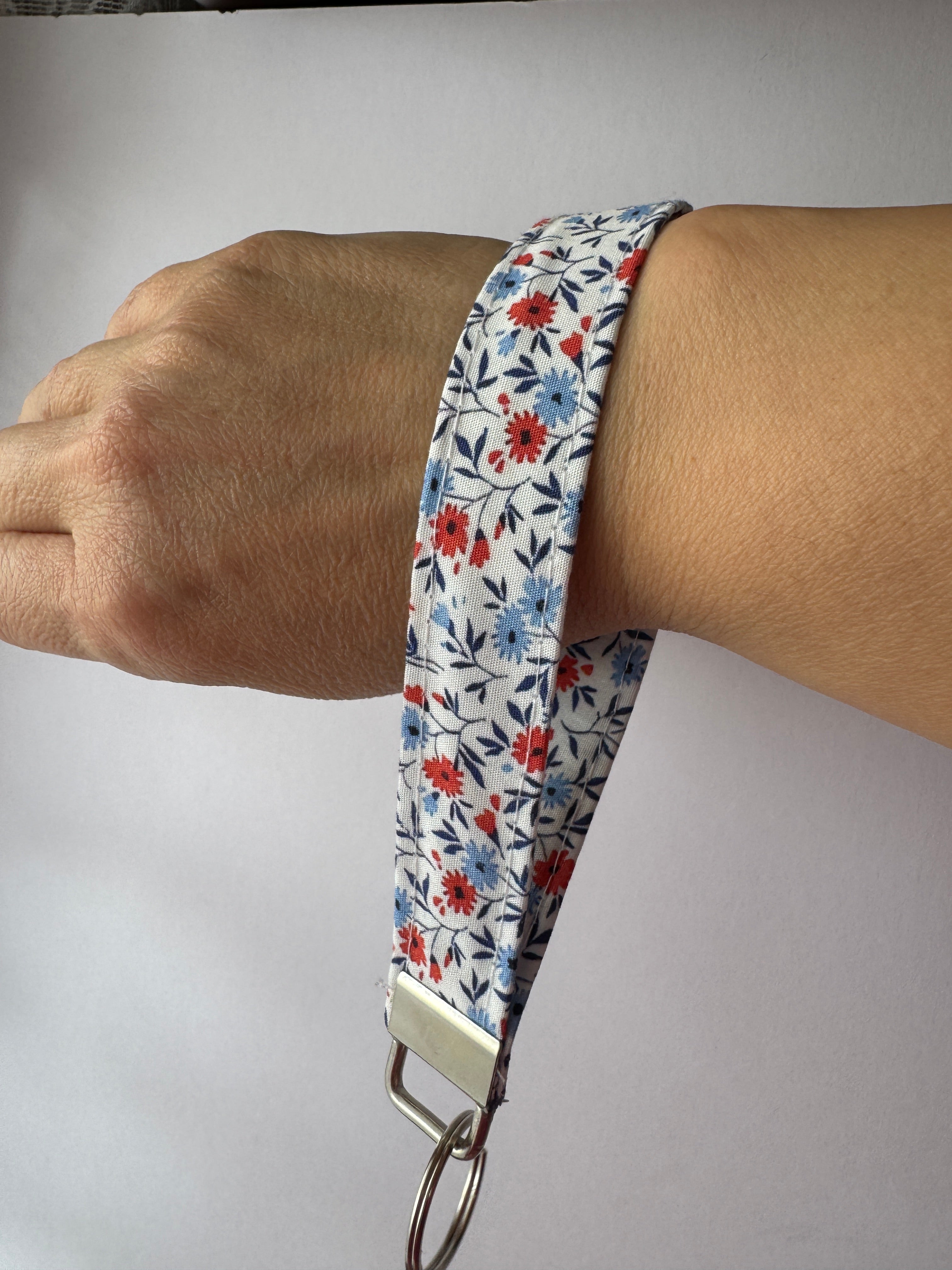 Pocketful of Posies Wristlet Keychain