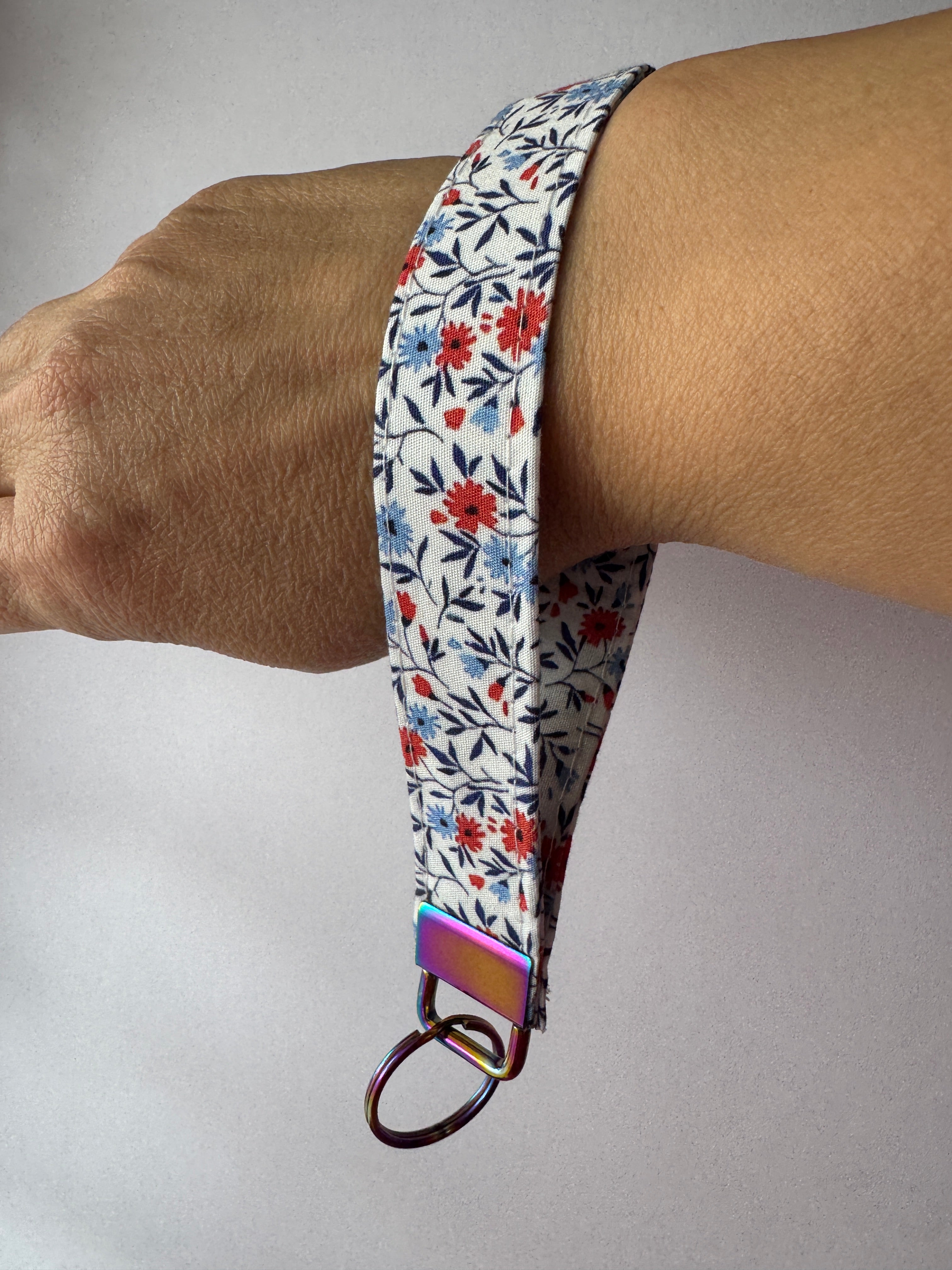 Pocketful of Posies Wristlet Keychain