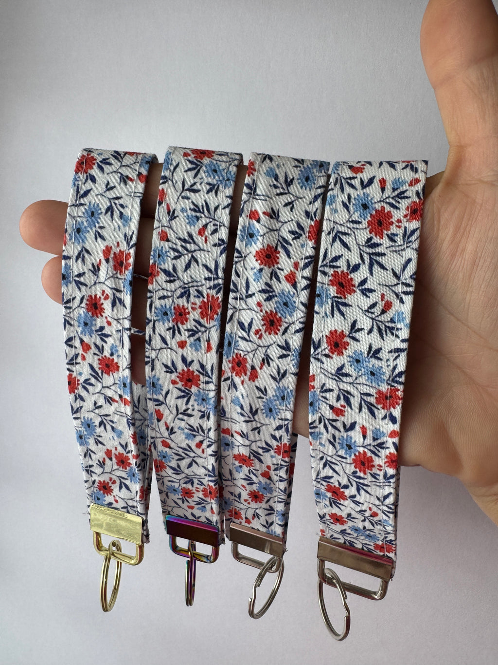 Pocketful of Posies Wristlet Keychain