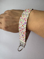 Lavender Field Wristlet Keychain