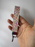 Lavender Field Wristlet Keychain