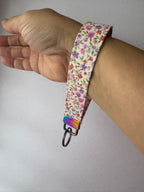 Lavender Field Wristlet Keychain