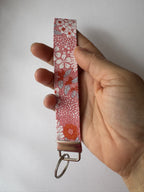 Sunset Bloom Wristlet Keychain