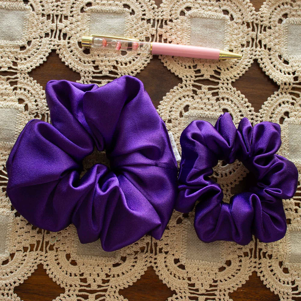 Royal Bloom Scrunchie