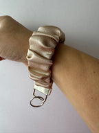 Dusty Pearl Wristlet Keychain