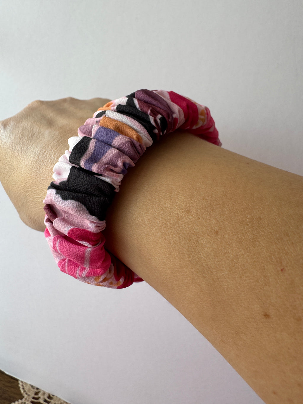 Wild Bloom Wristlet Keychain