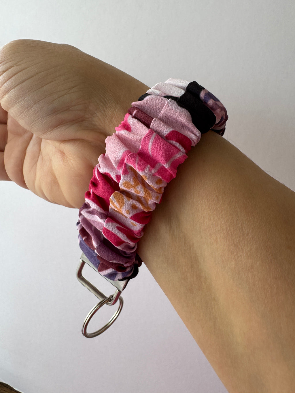 Wild Bloom Wristlet Keychain