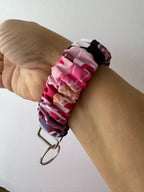 Wild Bloom Wristlet Keychain