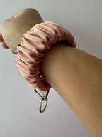 Rose Gold Wristlet Keychain