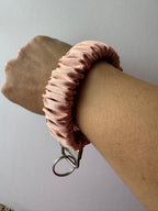 Rose Gold Wristlet Keychain