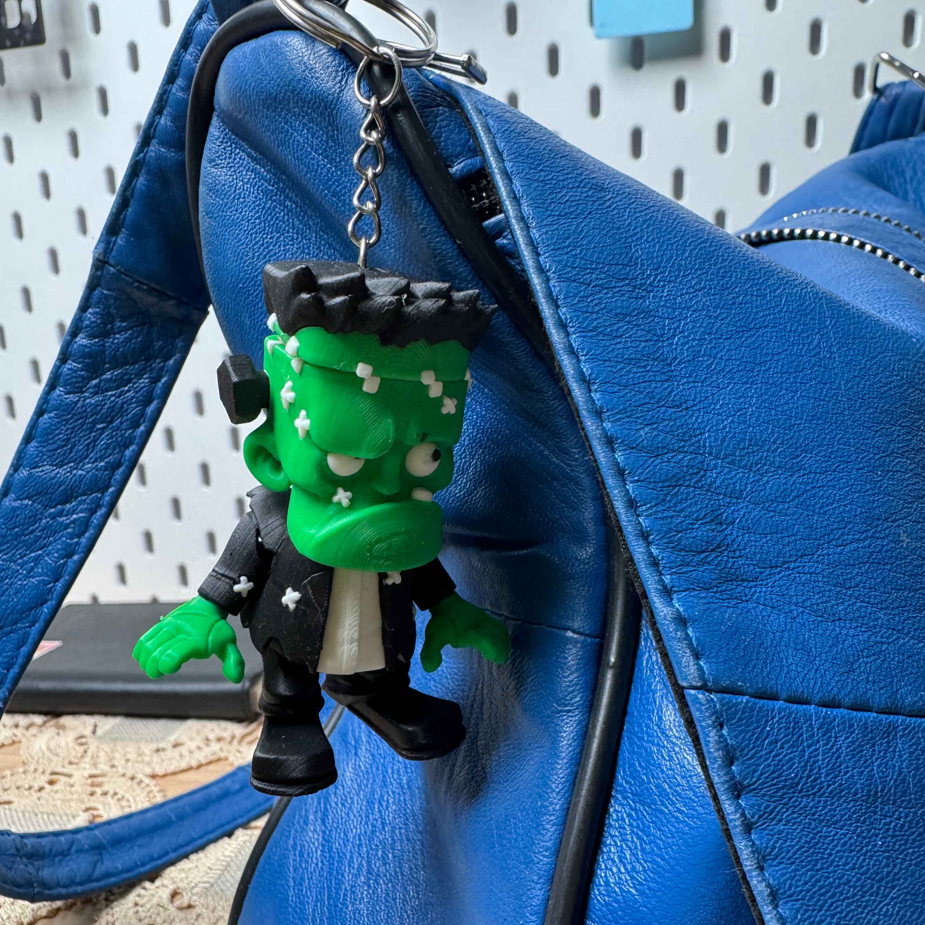 Scruffstein -Grumpy and yet Adorable Keychain