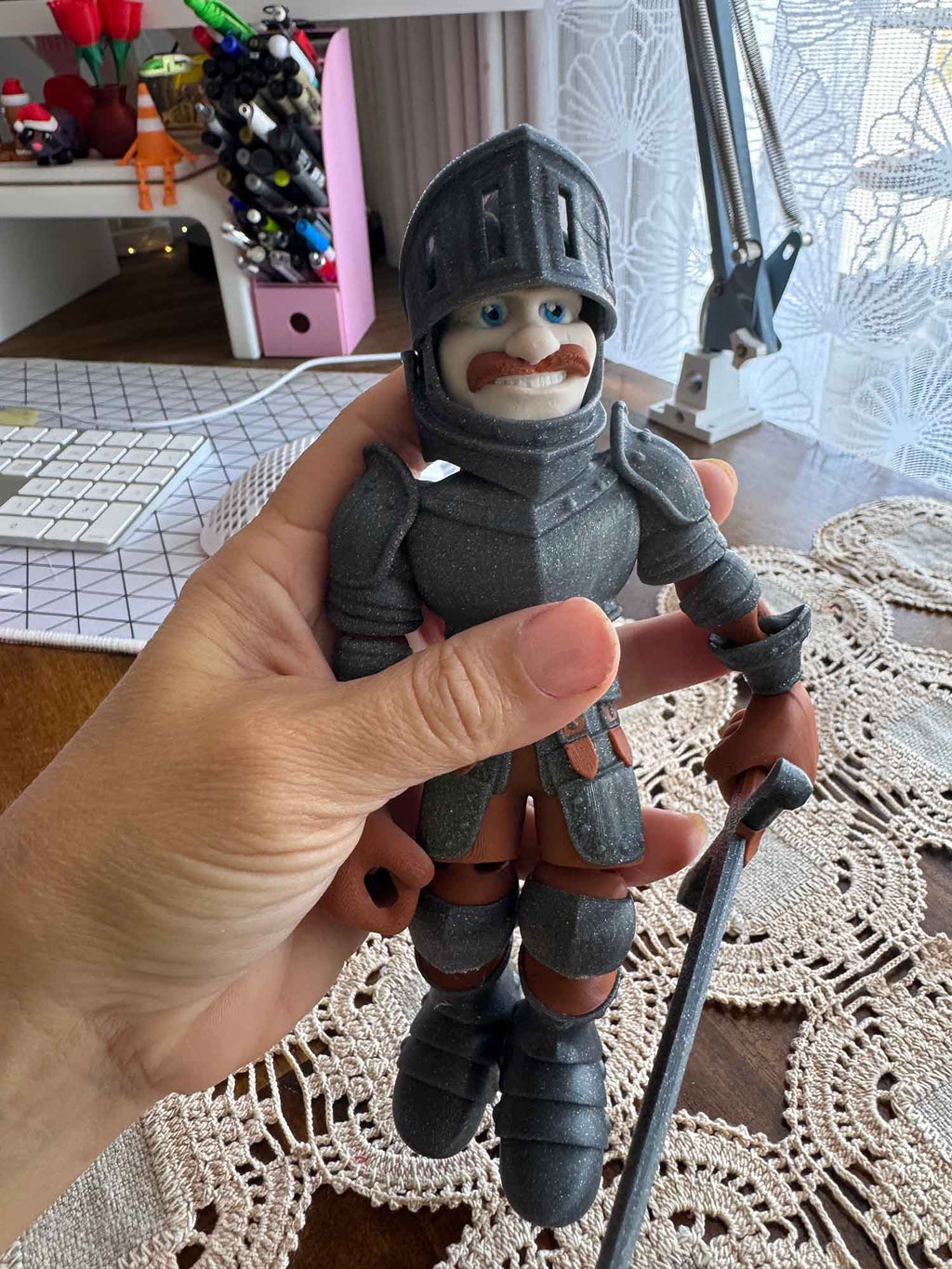 Sir Dunklehelm – The Silent Sentinel of the Realm